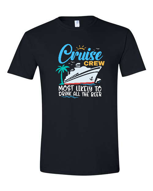 V1 - Cruise Crew - Most Likely to Drink all the Beer