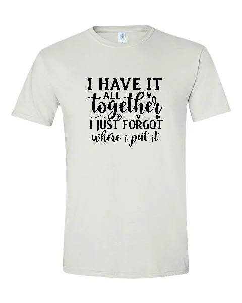 Sarcasm - I Have it All Together...