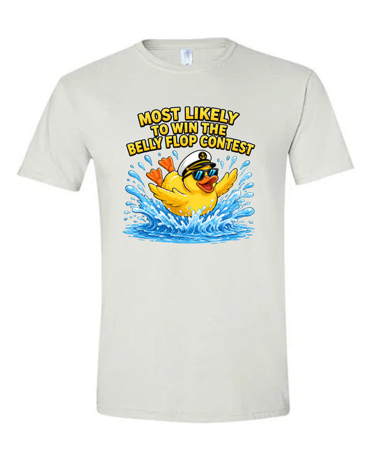 Most Likely Duck Belly Flop