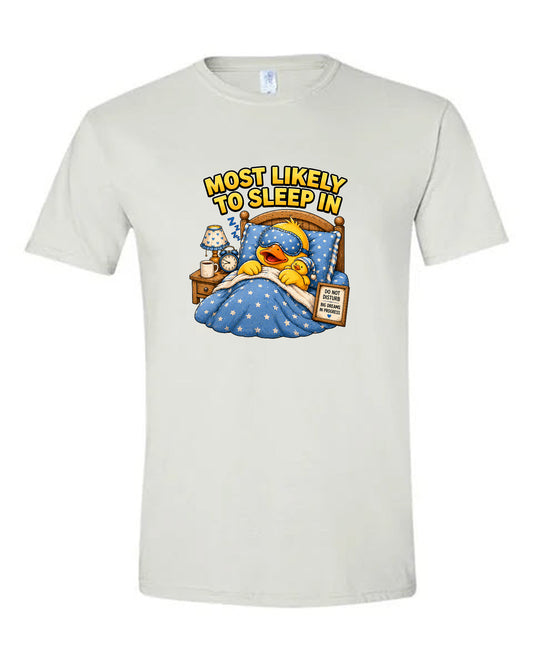 Most Likely Duck To Sleep In
